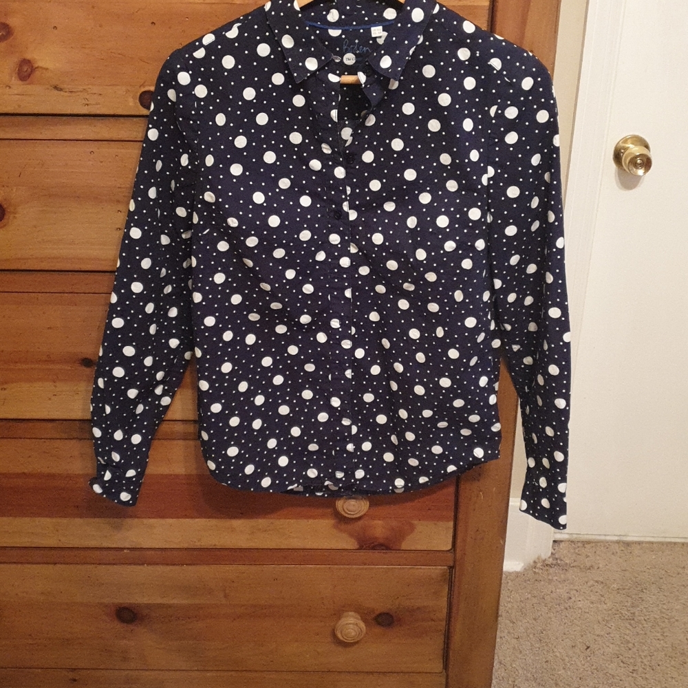 Womens Boden long sleeve button down
